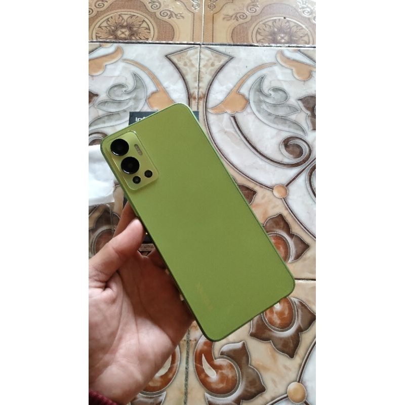 infinik hot 12 Ram 6+5/128 fullset original ( second )