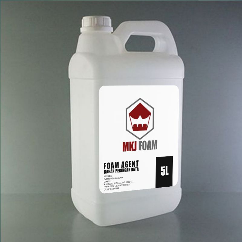 Foam agent 5L/foam concentrate/foaming agent/busa bataringan/foam agent bata ringan clc