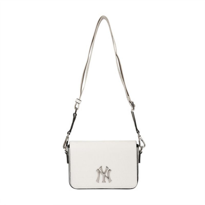 Tas MLB Monogram Hoody Bag New York Yankes - White