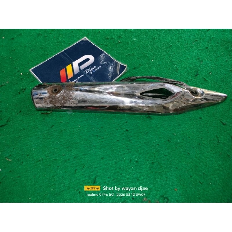 Tameng/tutup knalpot Suzuki Shogun 125fl robot original bekas
