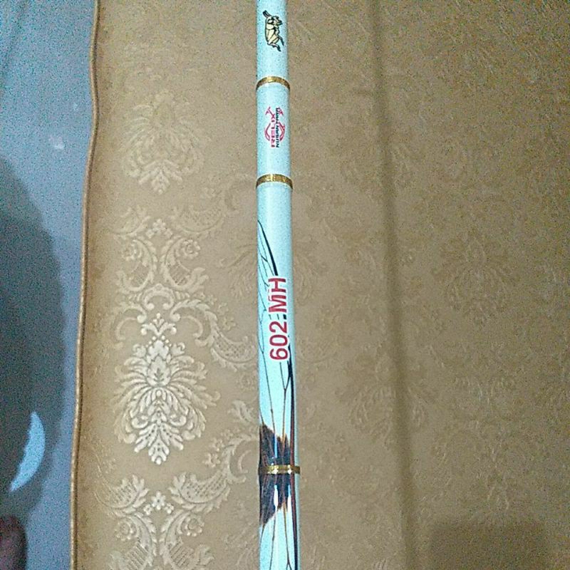 Joran Jangkrik Gen 2 Relix nusantara, 20 lbs, p 180 cm. mulus, handgrip sisik, sarung joran lengkap,