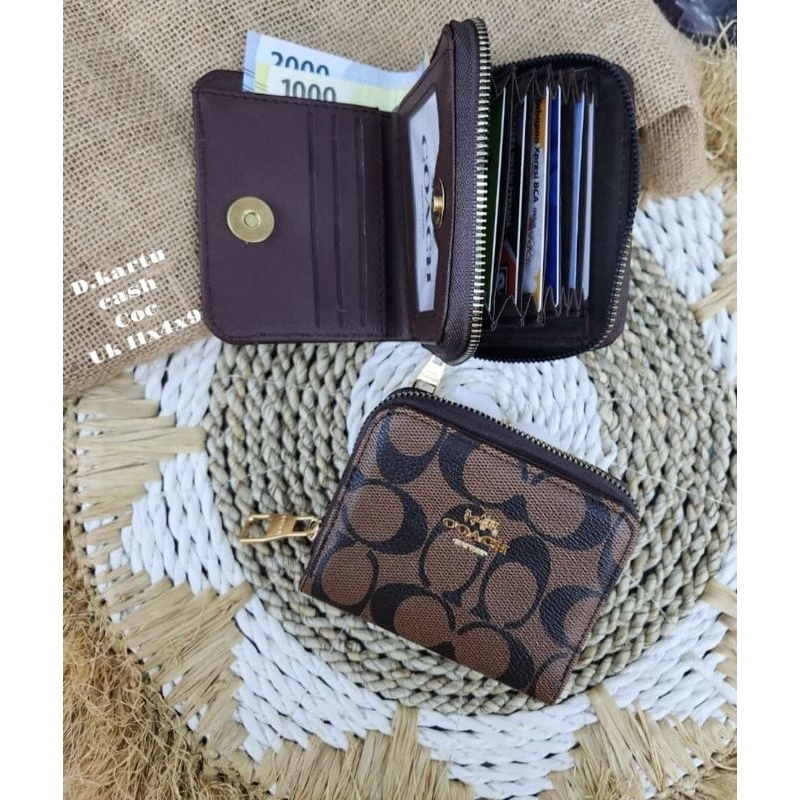Dompet Mini Kartu Dan Cash Fashion Kekinian