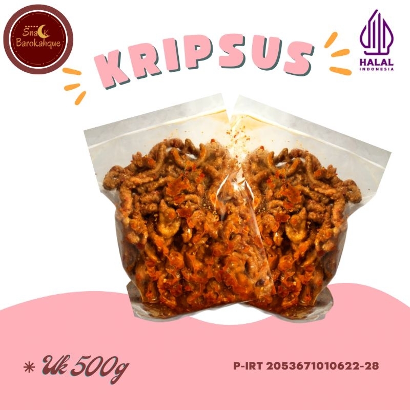 

Usus Crispy 500gr|Cemilan Murah|Usus Crispy|