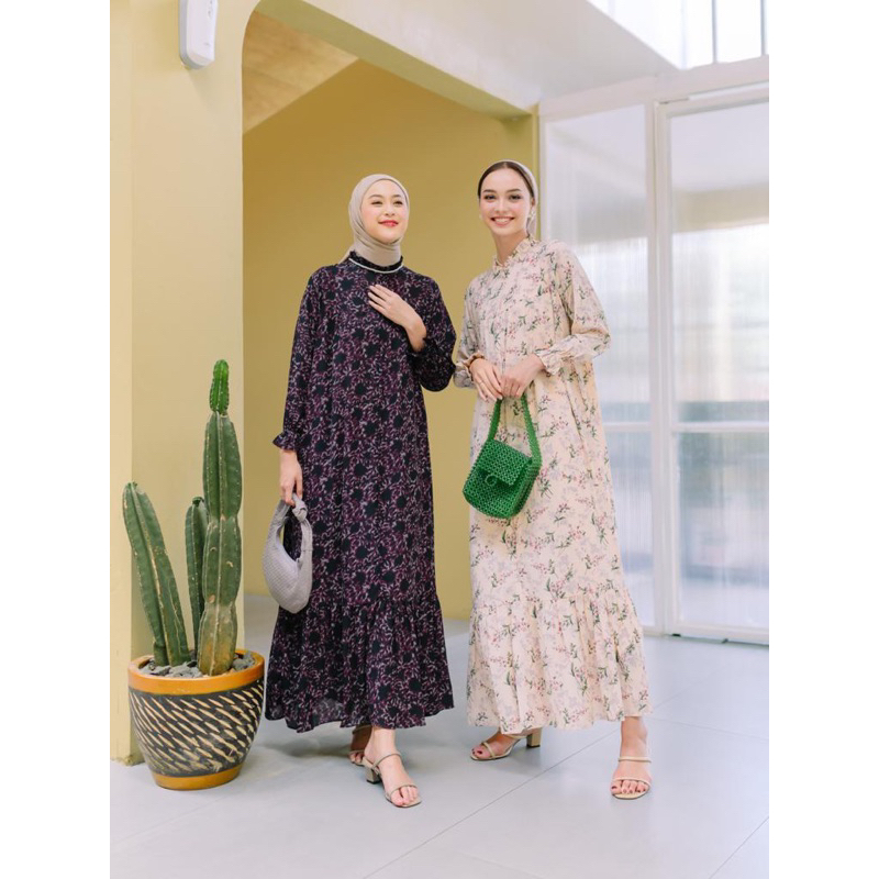 LIVANA DRESS | GAMIS CEWEK KONDANGAN PAKAIAN LEBARAN WANITA