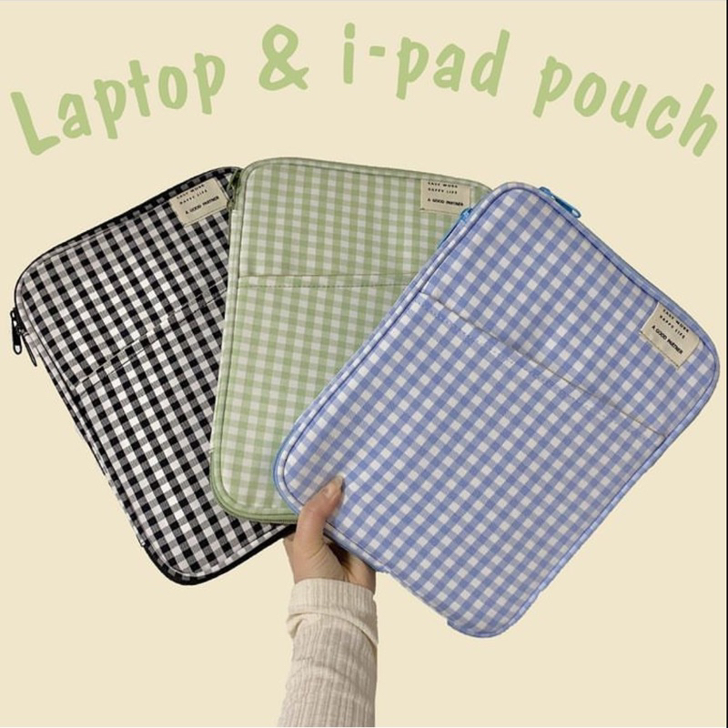 (MC-05) LITTLEDAISY Sarung ipad laptop tas tablet macbook air pro lucu gambar beruang premium berkualitas tebal 11 13 inch TL02 TL03 TL04 TL01 TL13