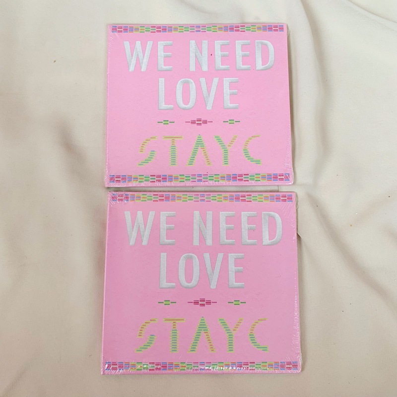ALBUM STAYC - WE NEED LOVE DIGIPACK SEALED