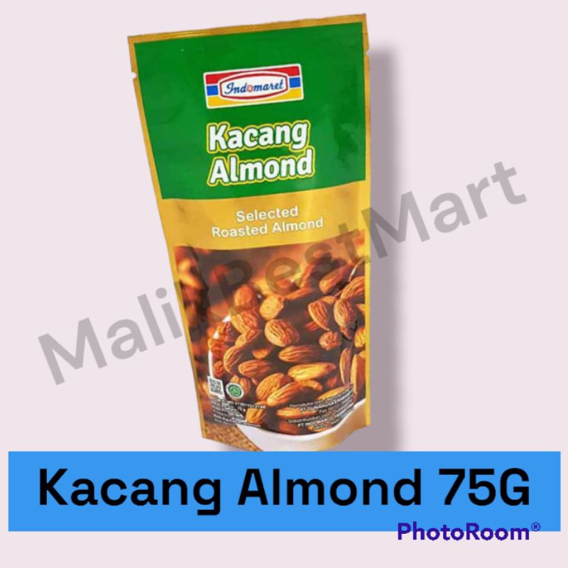 Kacang Almond 75 G | Selected Roasted Almond