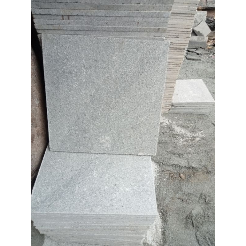 batu alam andesit polos bakar ukuran 40×40cm/batu alam dinding/lantai/batu alam pagar/tiang