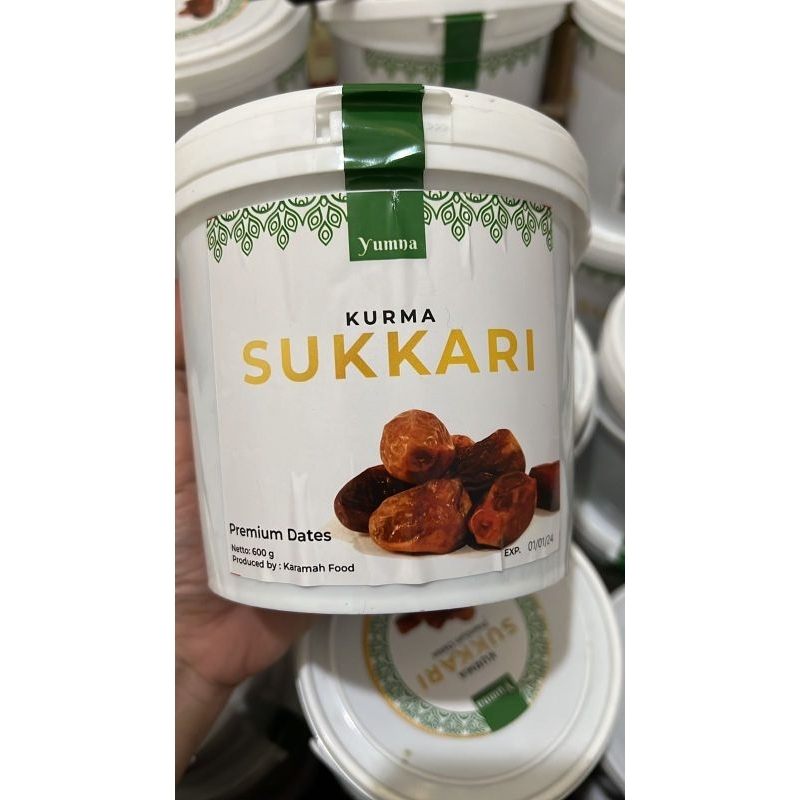 

Kurma Sukari Premium 600gr ember