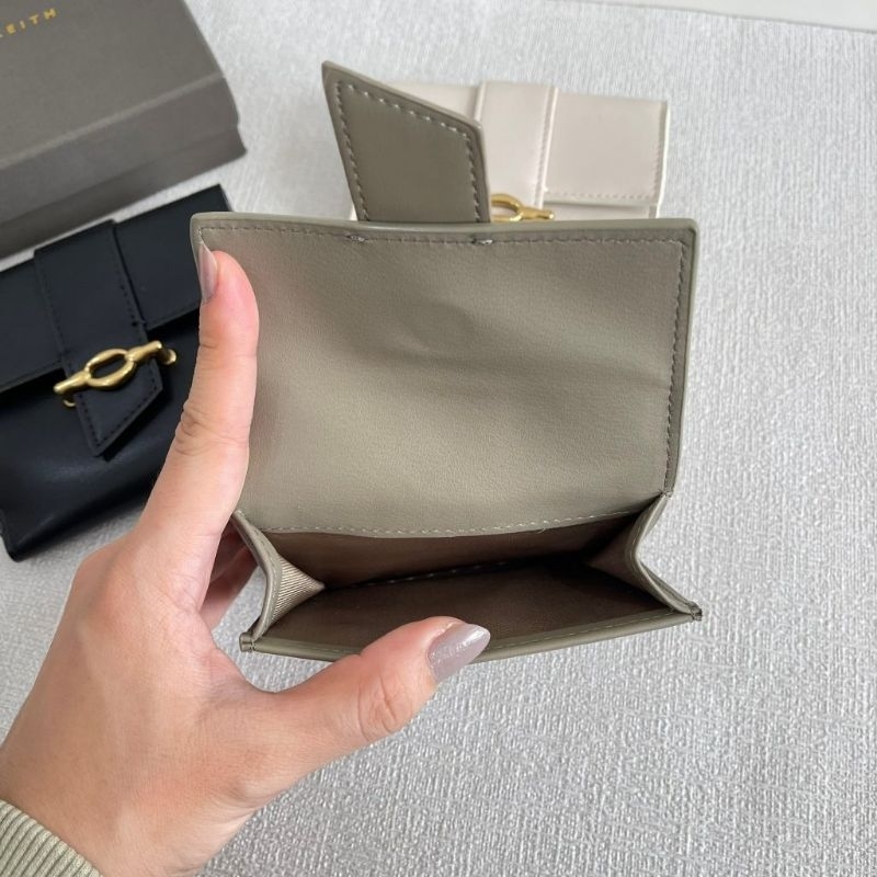 12.12 SALE | CK Poppy Belt Buckle Strap Short Wallet