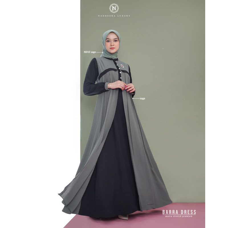 [NEW] ✔️ COD | GAMIS / GAMIS POLOS / GAMIS ADEM / GAMIS TERBARU / GAMIS BELAH / GAMIS HITAM / Barra 