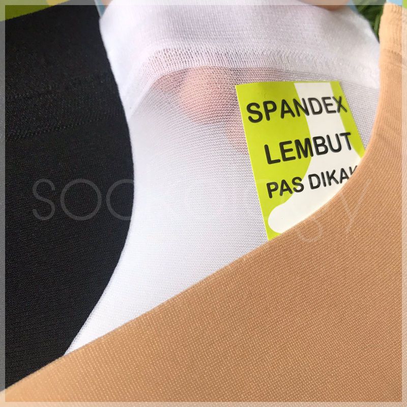 (Min 3pcs @3.250) Kaos kaki mata kaki stoking spandex Fit BoB tipis lembut pas di kaki