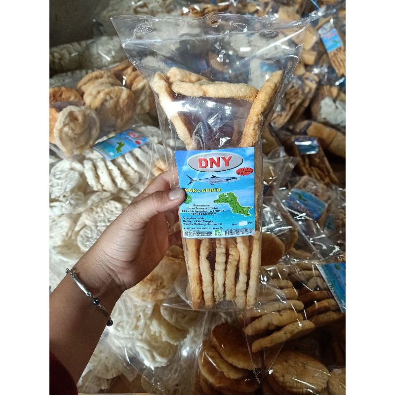 

kemplang panggang ikan tenggiri bulat Bangka (belinyu)