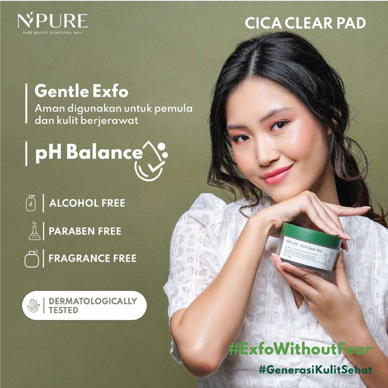 Npure Cica Clear Pad 30pcs 100gr