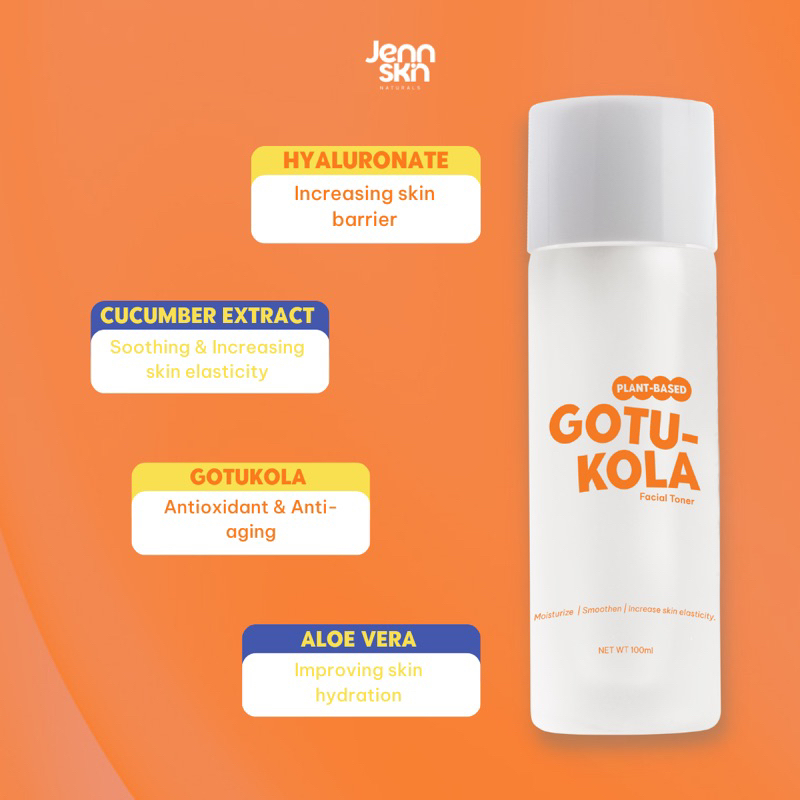 Gotukola Toner By Jennskin Naturals