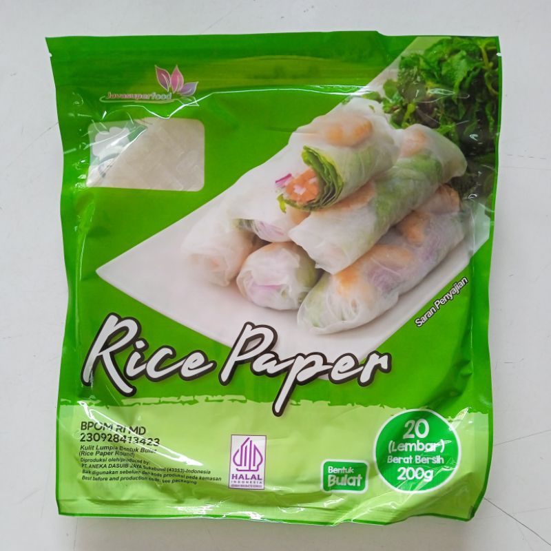 

RICE PAPER BULAT 200GR 20 LEMBAR