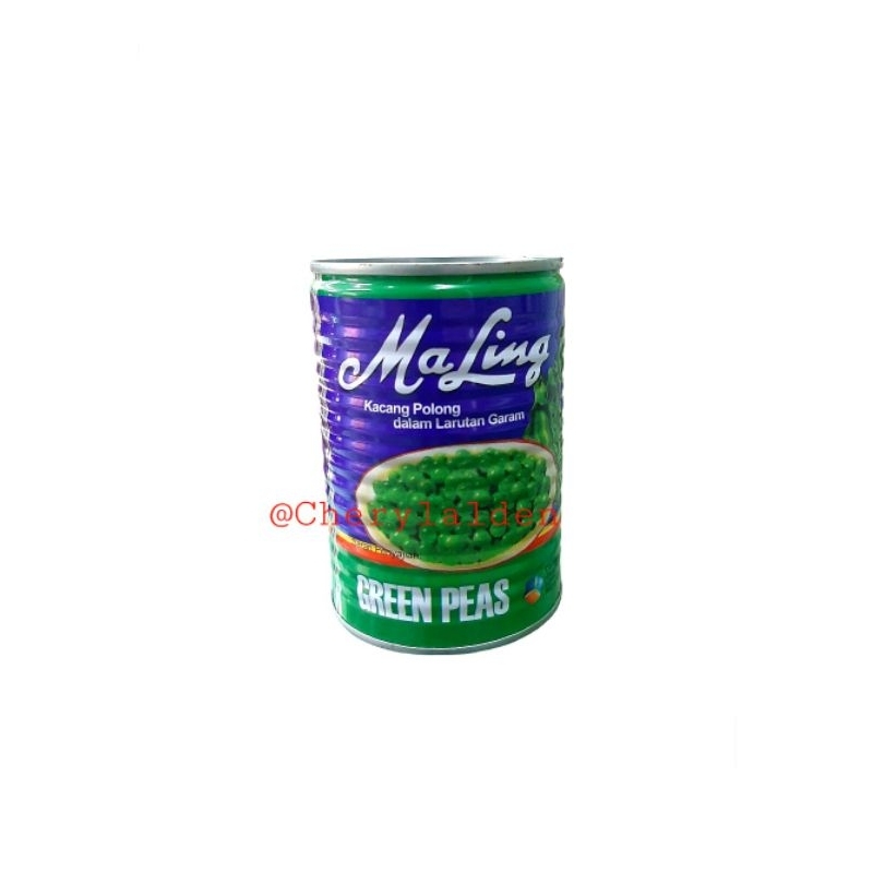 

❤️Chery❤️ Maling kacang polong dalam kaleng 397g