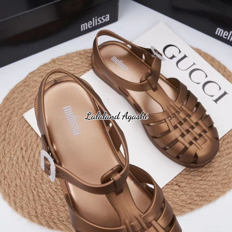 Sepatu sandal Melissa Possesion Ad Bronze /sepatu jelly wanita