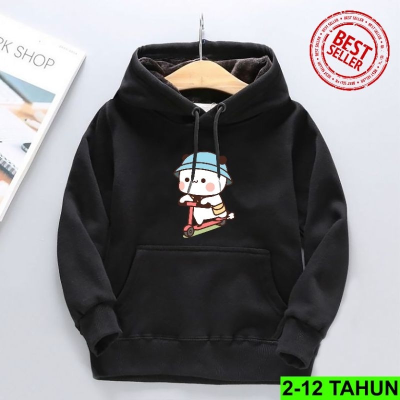 SWEATER ANAK PANDA SKUTER LAKI LAKI PEREMPUAN USIA 2 3 4 5 6 7 8 9 10 11 12 TAHUN