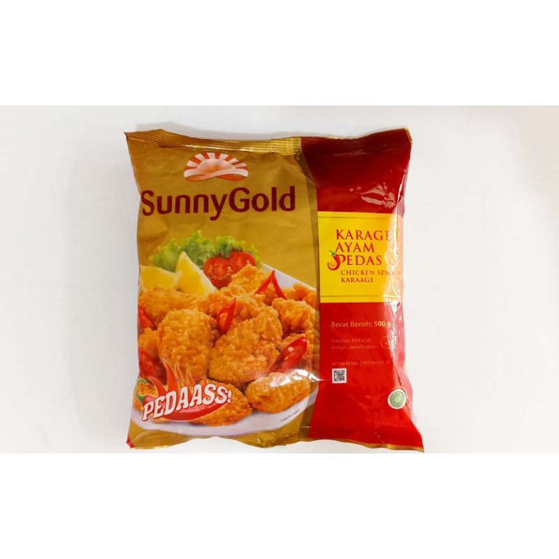 

Sunny Gold chicken karage ayam pedas 500gr /chicken spicy karage