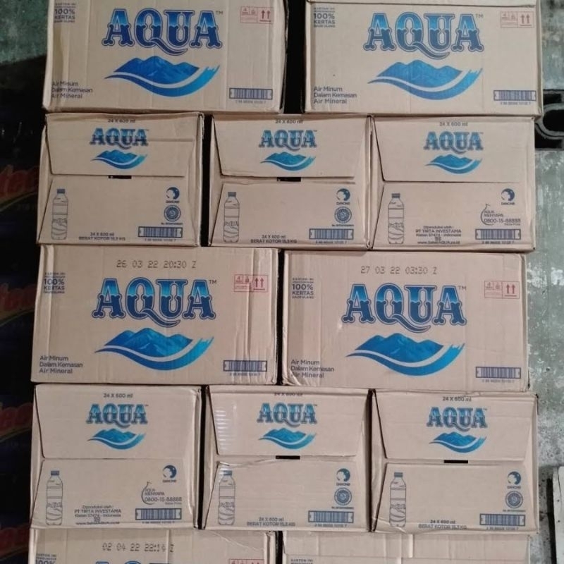

aqua 600 ml 1dus
