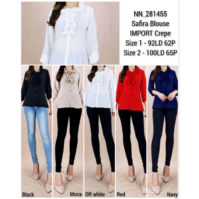 Atasan blus wanita dalaman blazer lebaran , natal , imlek 281455
