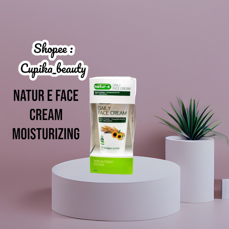 &lt;ca,x&gt; natur e face cream nature daily - moisturizer wajah natur e with nutrient system