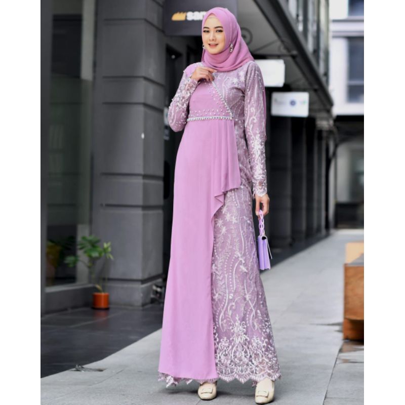 GAMIS SYAR'I AMIRA SET ORI BY AWLIYA/GAMIS TERBARU/GAMIS BUSUI/GAMIS SET/GAMIS POLOS