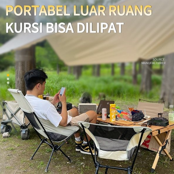 Portabel luar ruang kursi bisa dilipat /Kursi Pantai Ringan Nyaman / Kursi Lipat Camping / Kursi Camping Pancing