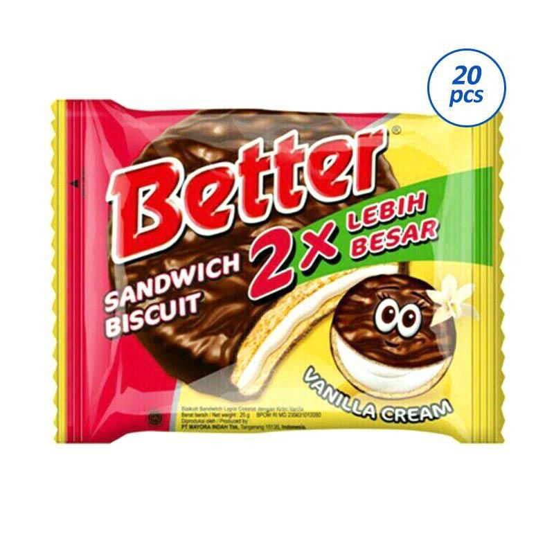 

BISKUIT BETTER SANDWICH 1 PAK ISI 10 PCS