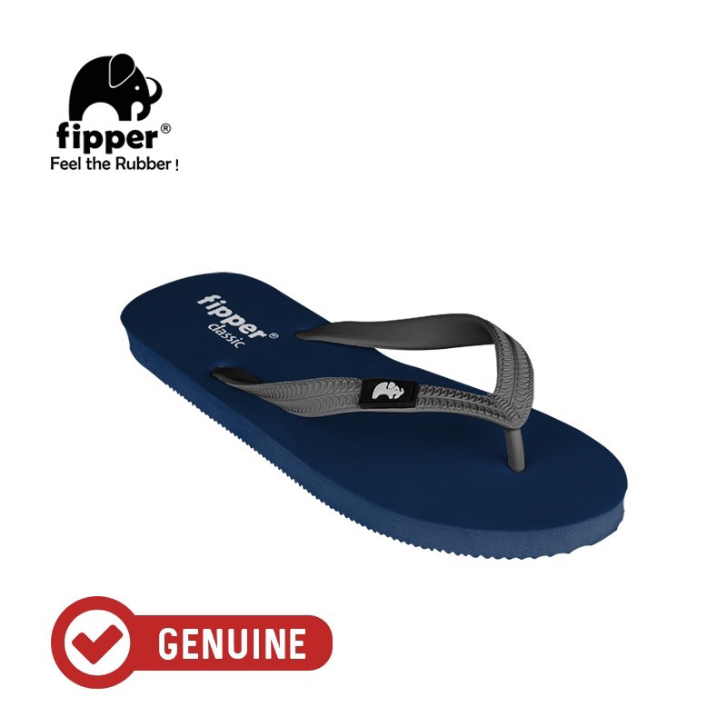 Fipper Classic Blue Snorkle Grey Sandal Jepit