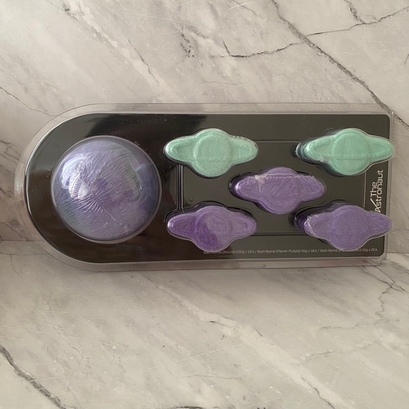wootteo bath bomb the astronaut jin seokjin bts official goods merch