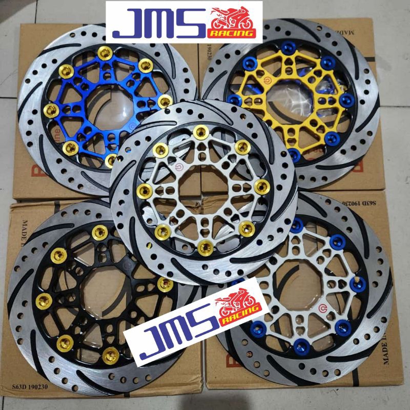 Piringan disc brake cakram rotor ukuran 220 mono blok beat vario 125 150 mio soul dan mx jupiter zo