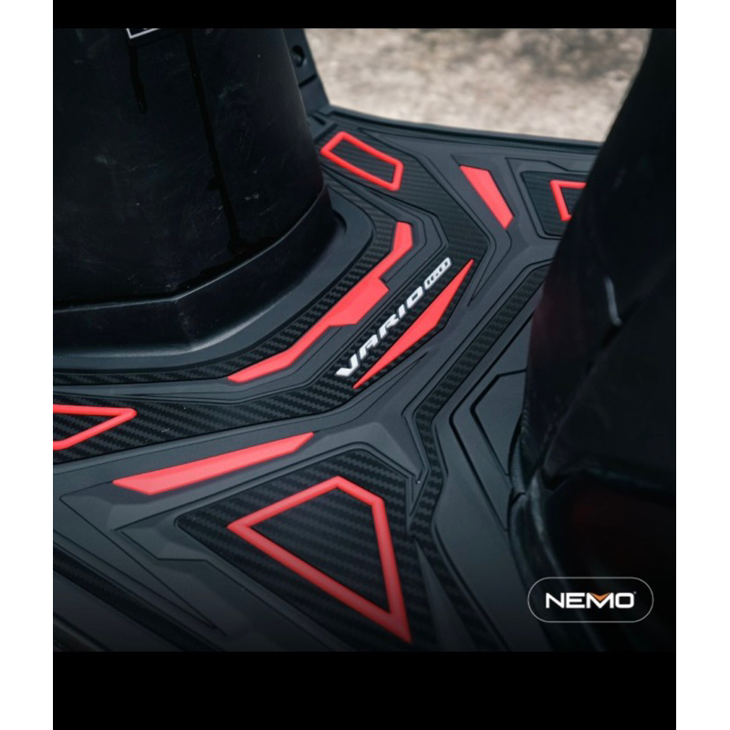 bordes karpet pijakan kaki nemo original honda vario 160 new ABS CBS