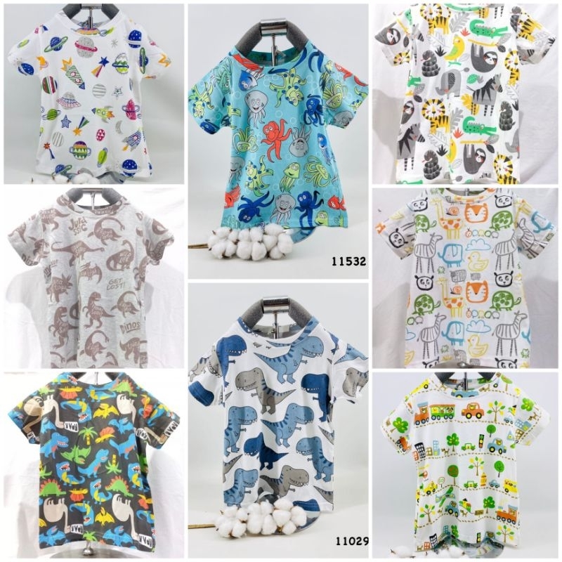 Loopie Kids Kaos Anak Laki-Laki Print Tee