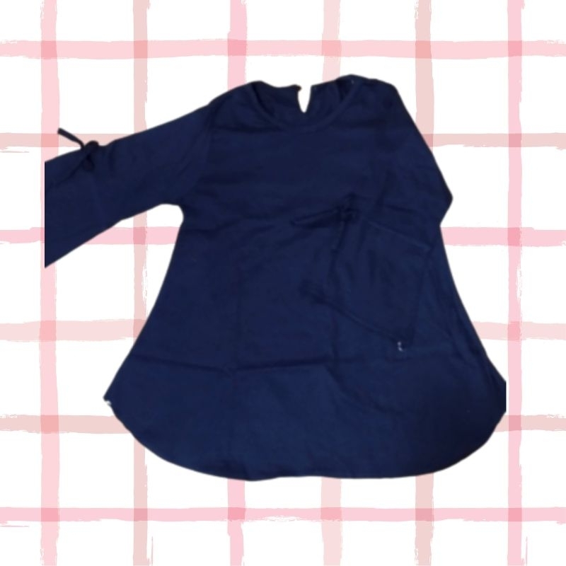 PRELOVED Blouse BIRU DONGKER