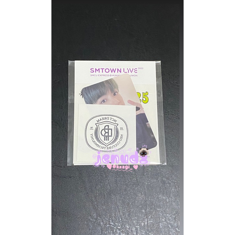 smcu ar tatto sticker set Jeno md smcu official nct dream