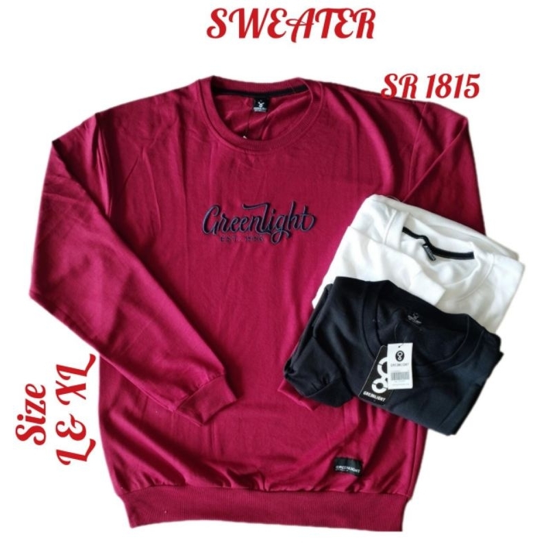 SWEATER PRIA TEBAL SWEATER PRIA WANITA SWEATER POLOS SWEATER  LENGAN PANJANG