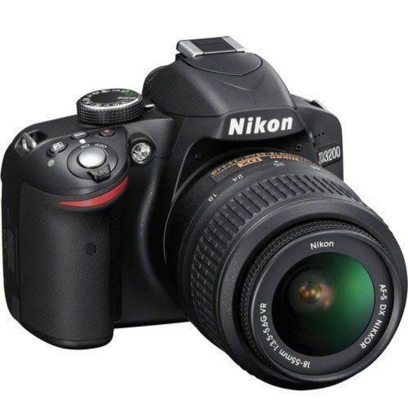 Second Kamera DSLR Nikon D3200 Fullset