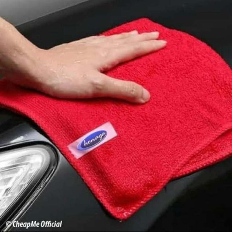 Kain Lap Microfiber Serbaguna 40 x 40 cm Kain Lap Honaga Kain Lap Dapur Lap Mobil