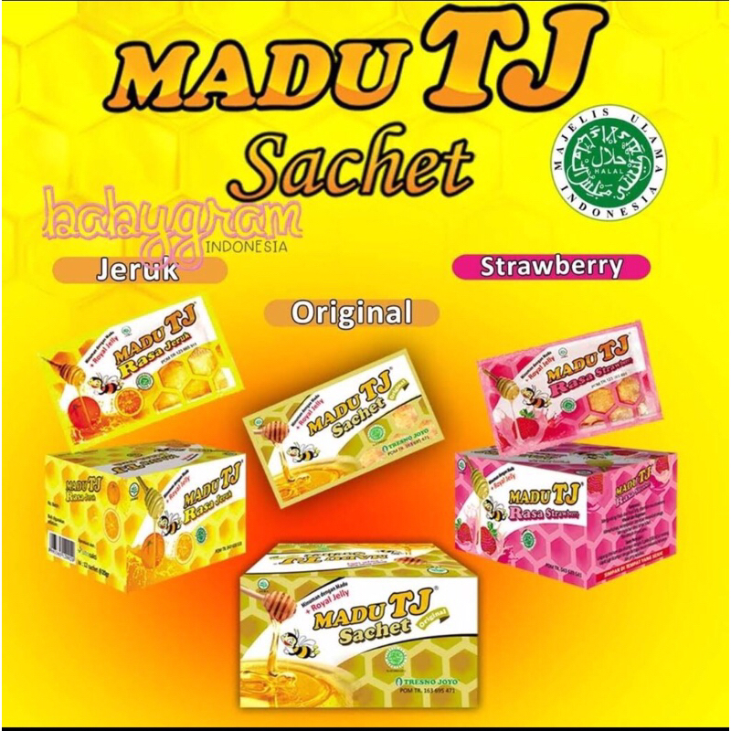 

MADU TJ SACHET/150gr/250gr/500gr