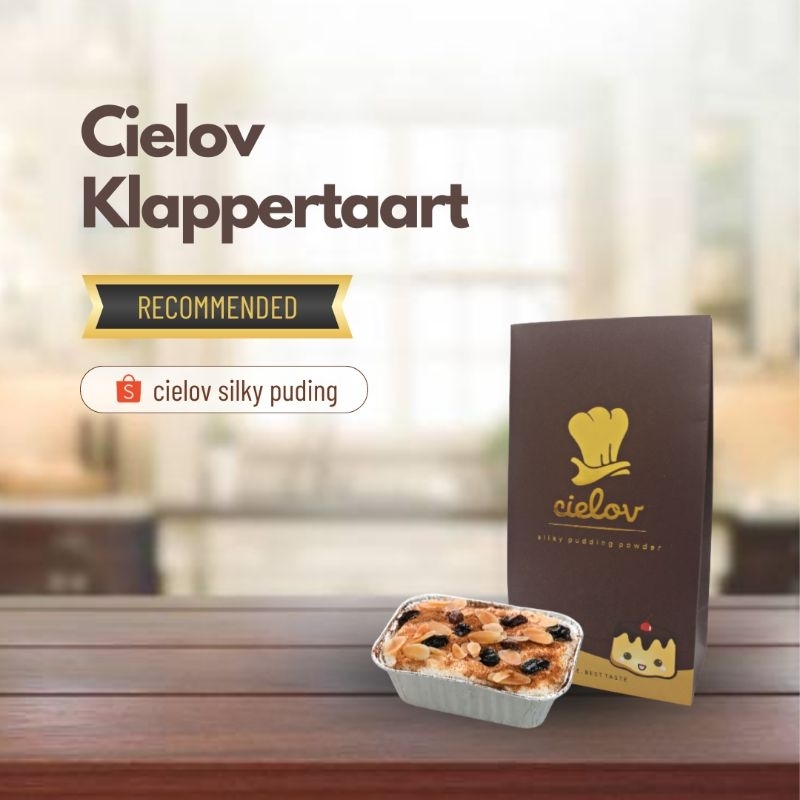 

Cielov Klappertaart / Dessert puding / Bahan Dessert