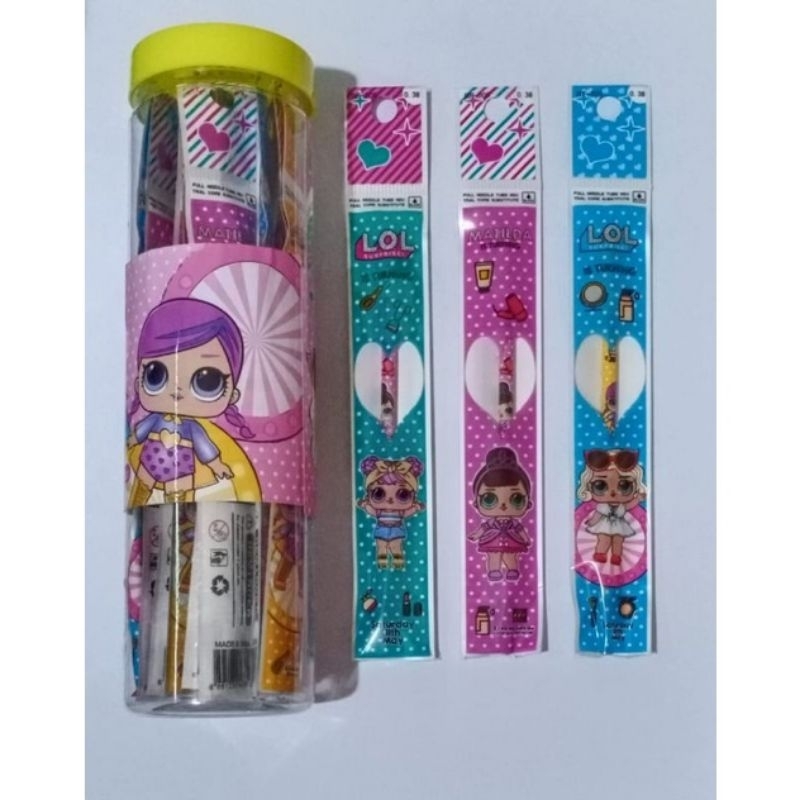 

Refill pulpen gel isi 24 tabung LOL/Avanger/ unicorn