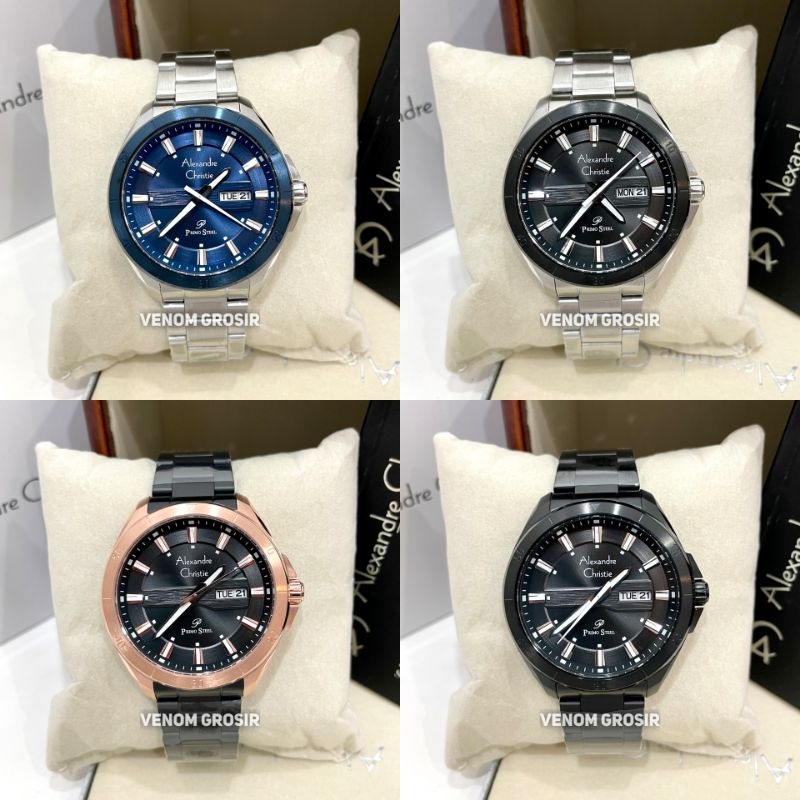 JAM TANGAN PRIA ALEXANDRE CHRISTIE AC 6670 ORIGINAL