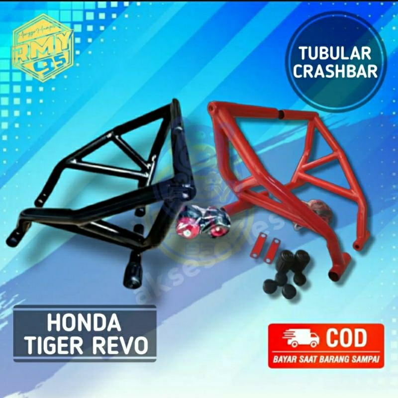 Tubular Crashbar Honda tiger revo