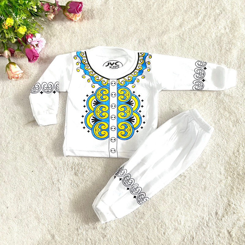 Setelan Koko Anak 3 4 5 6 7 8 9 10 11 12 Bulan-1,5 Tahun Anak Cowok Laki laki set muslim lucu kekinian terbaru baju koko ( Setelan Koko Al- Fatih )