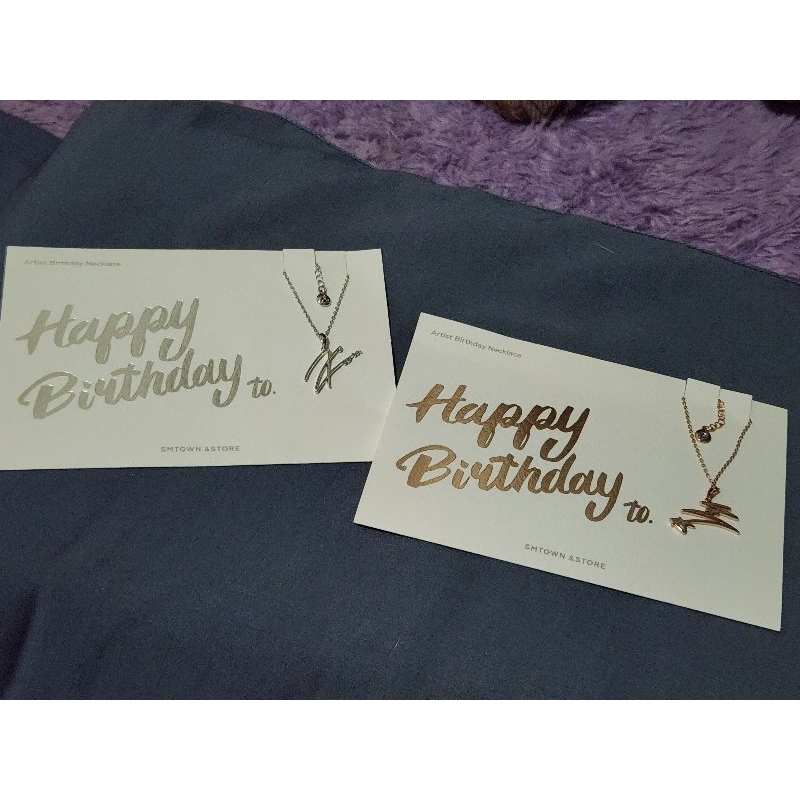 EXO BIRTHDAY NECKLACE KAI CHEN