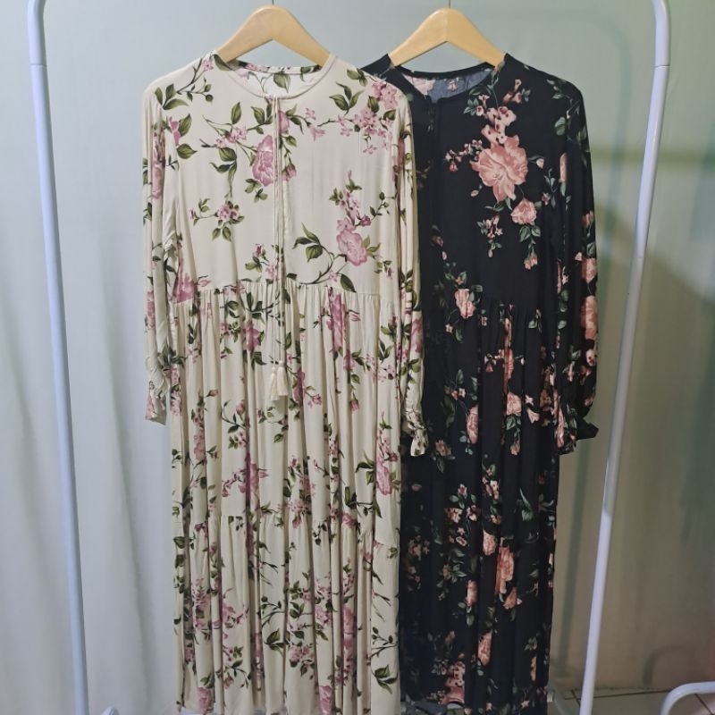 BARU midi dress rayon premium Tiffany