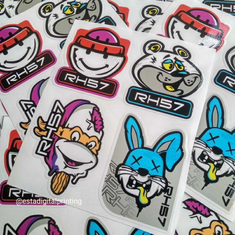 Stiker Racing Hell / RH57 / Stiker Racing Neww