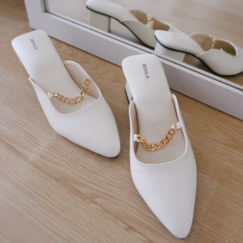 Melba Chain Heels 5cm By.Denala Heels